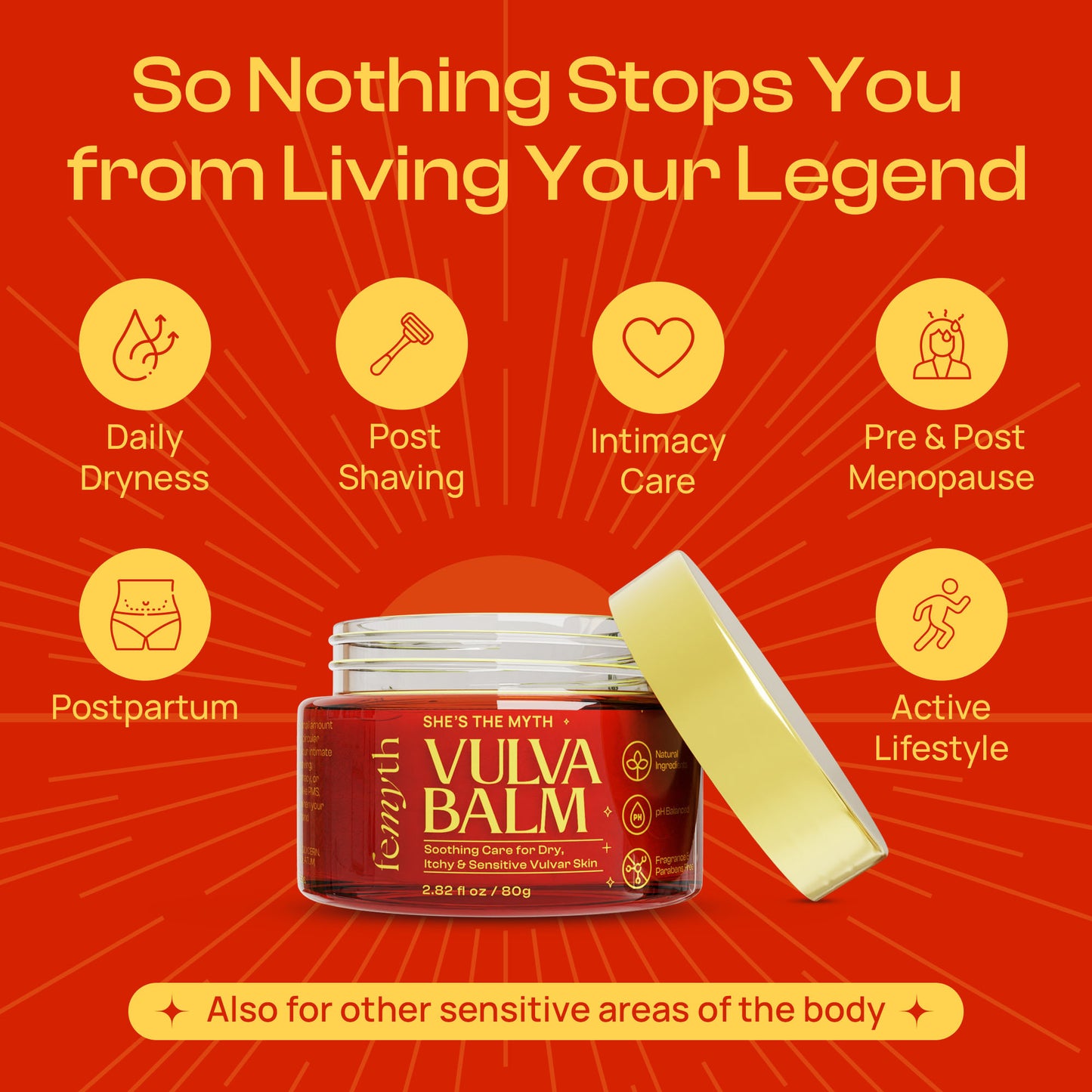 She's the Myth - Vulva Moisturizer